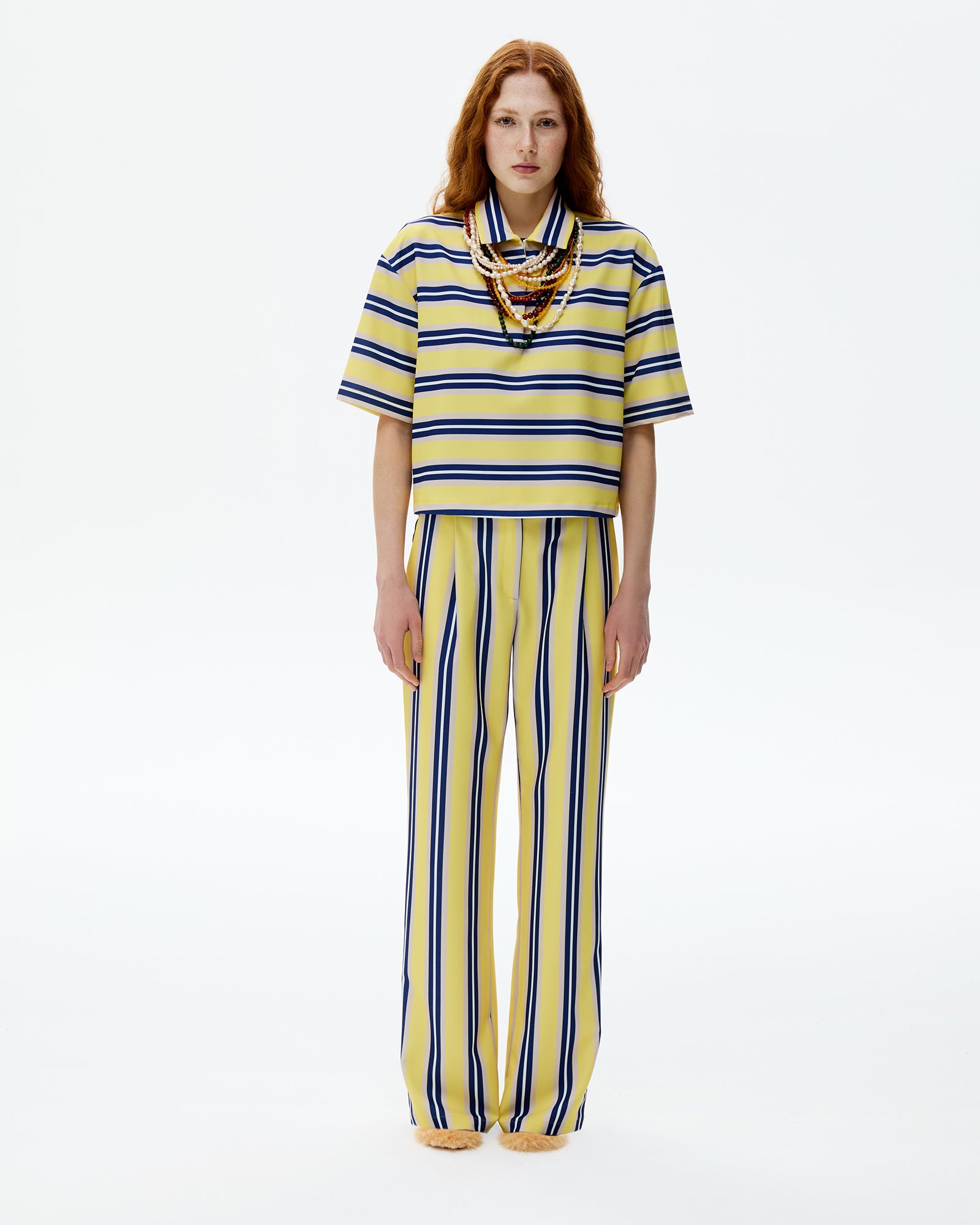 Yellow Striped Pants - Main Image