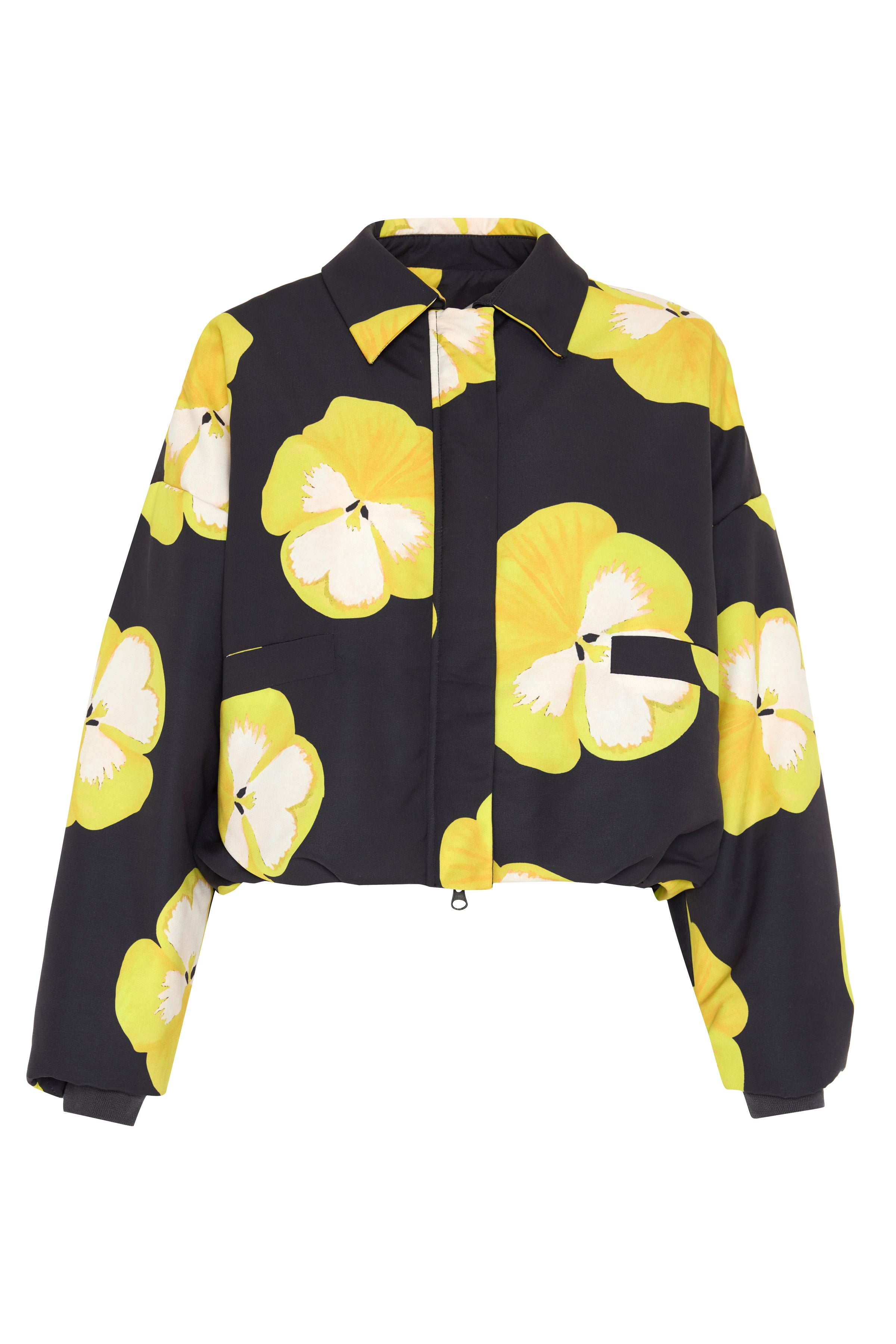 Floral Bomber Jacket