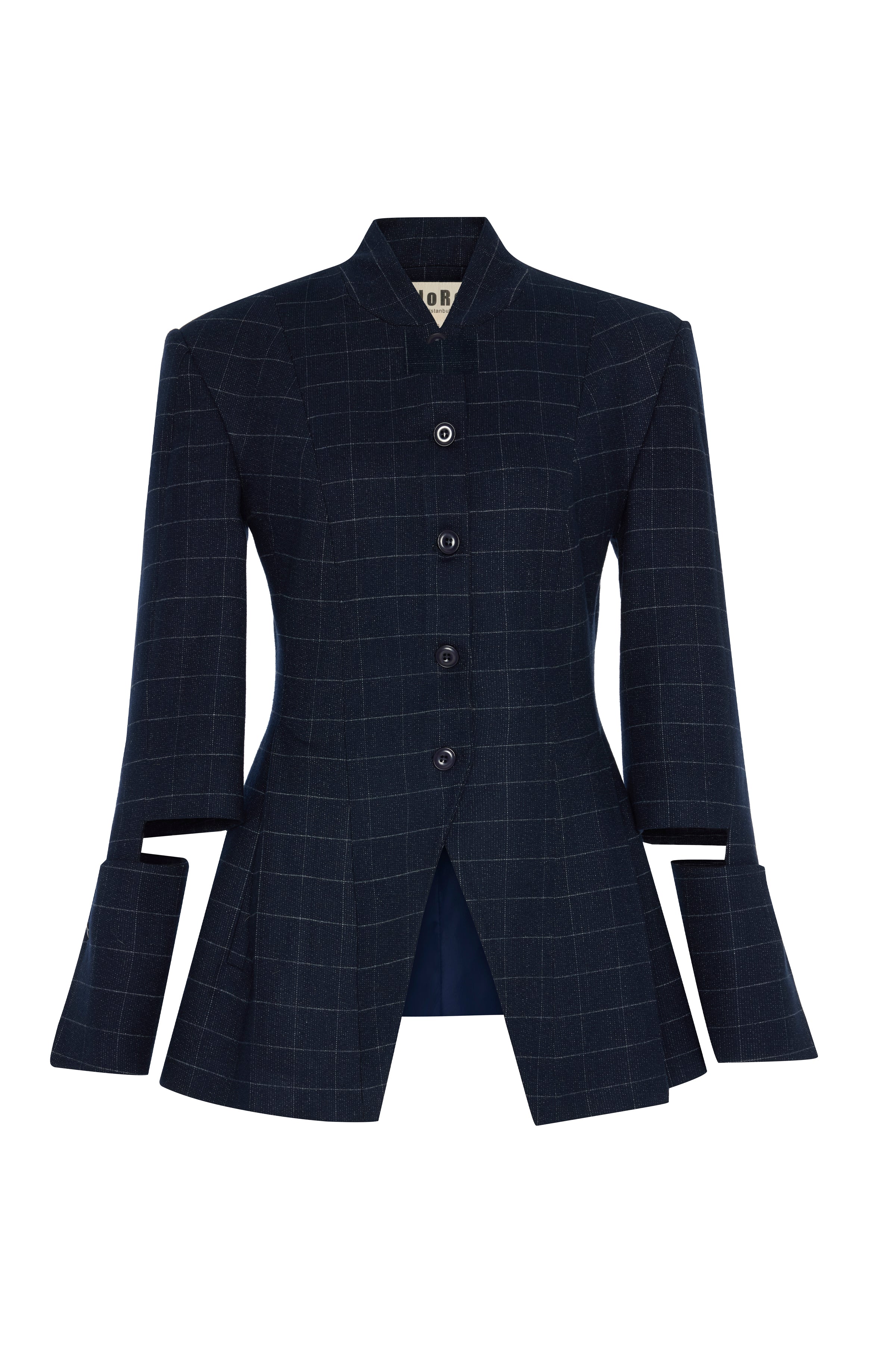 Contess Blazer - Blue Checked