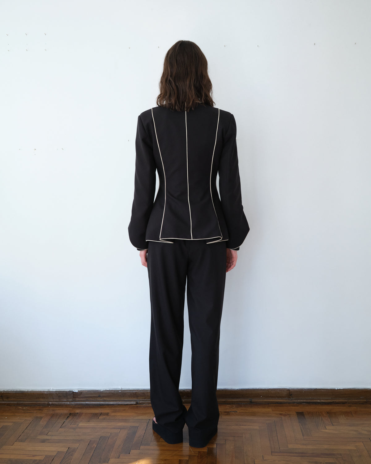 Rose Blazer Black