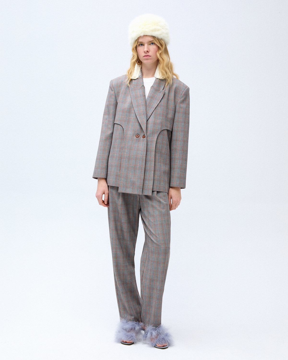Carrot Pants - Orange/Brown