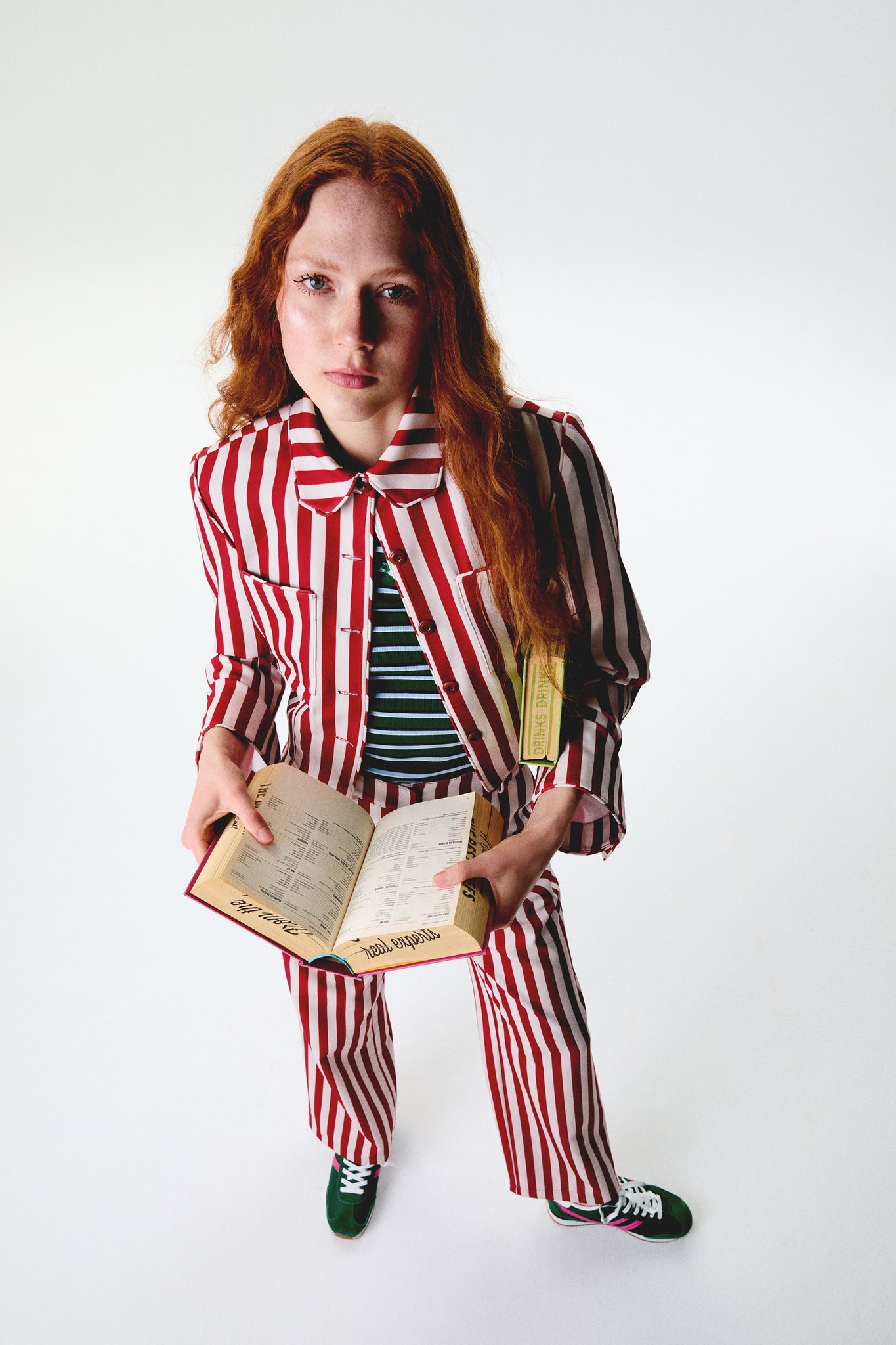 Striped Shirt Blazer