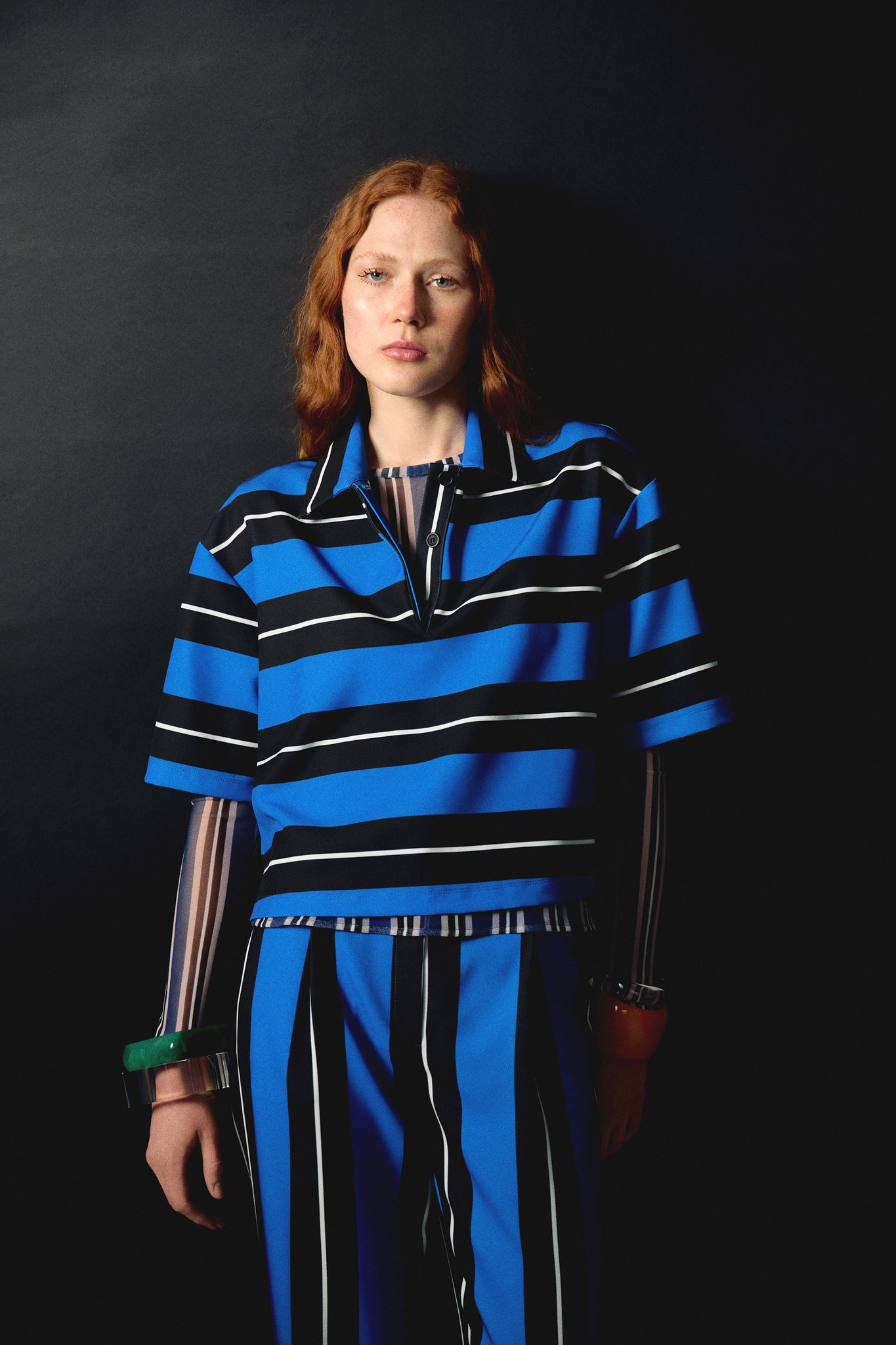Navy Striped T-Shirt