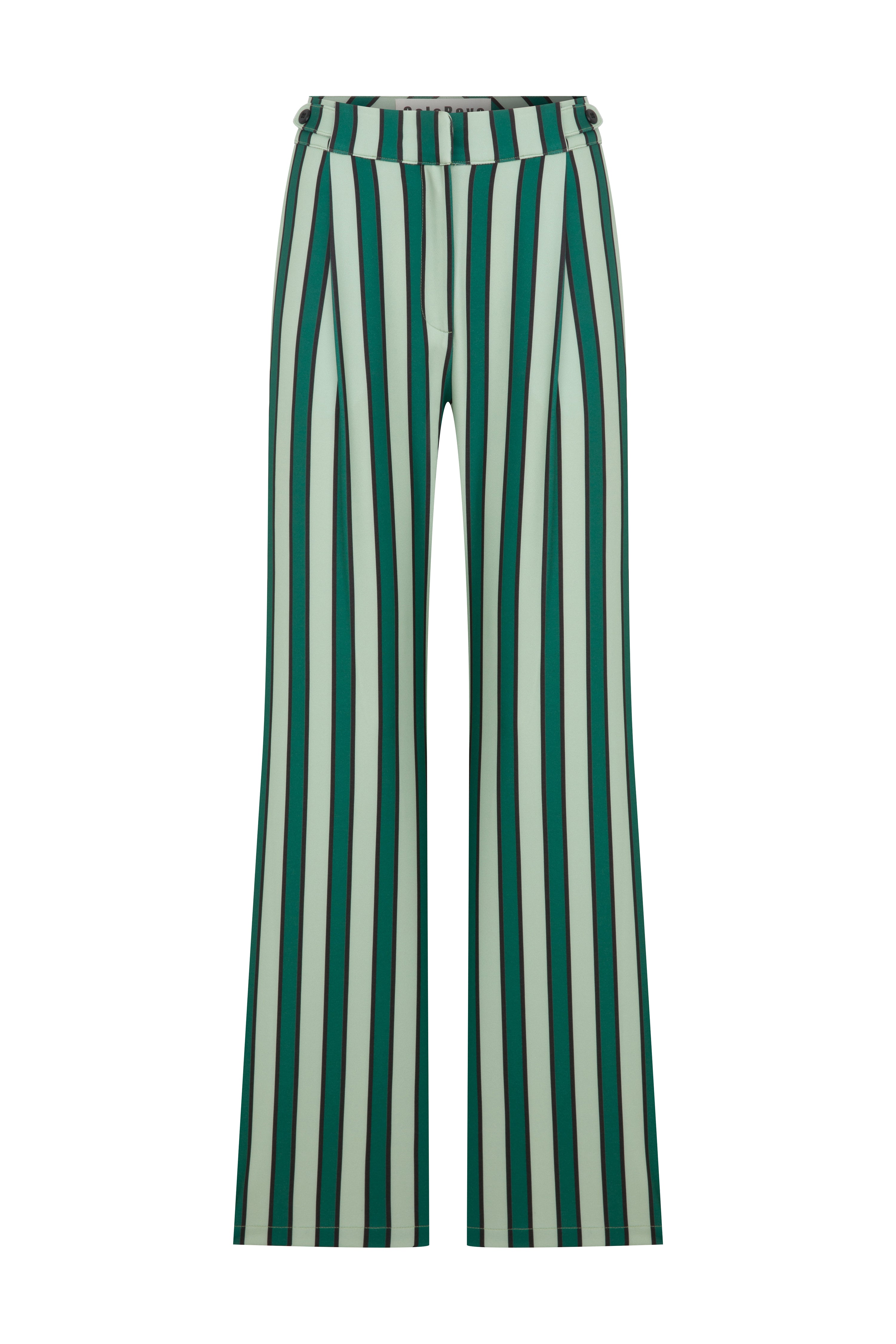 Green Striped Pants